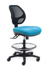 Delta Mesh Back Drafting Chair. 2 Lever Or 3 Lever. Any Fabric Colour